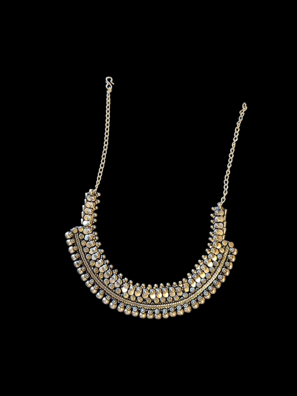 Silver-Tone Layered Statement Necklace - Women Jewelry